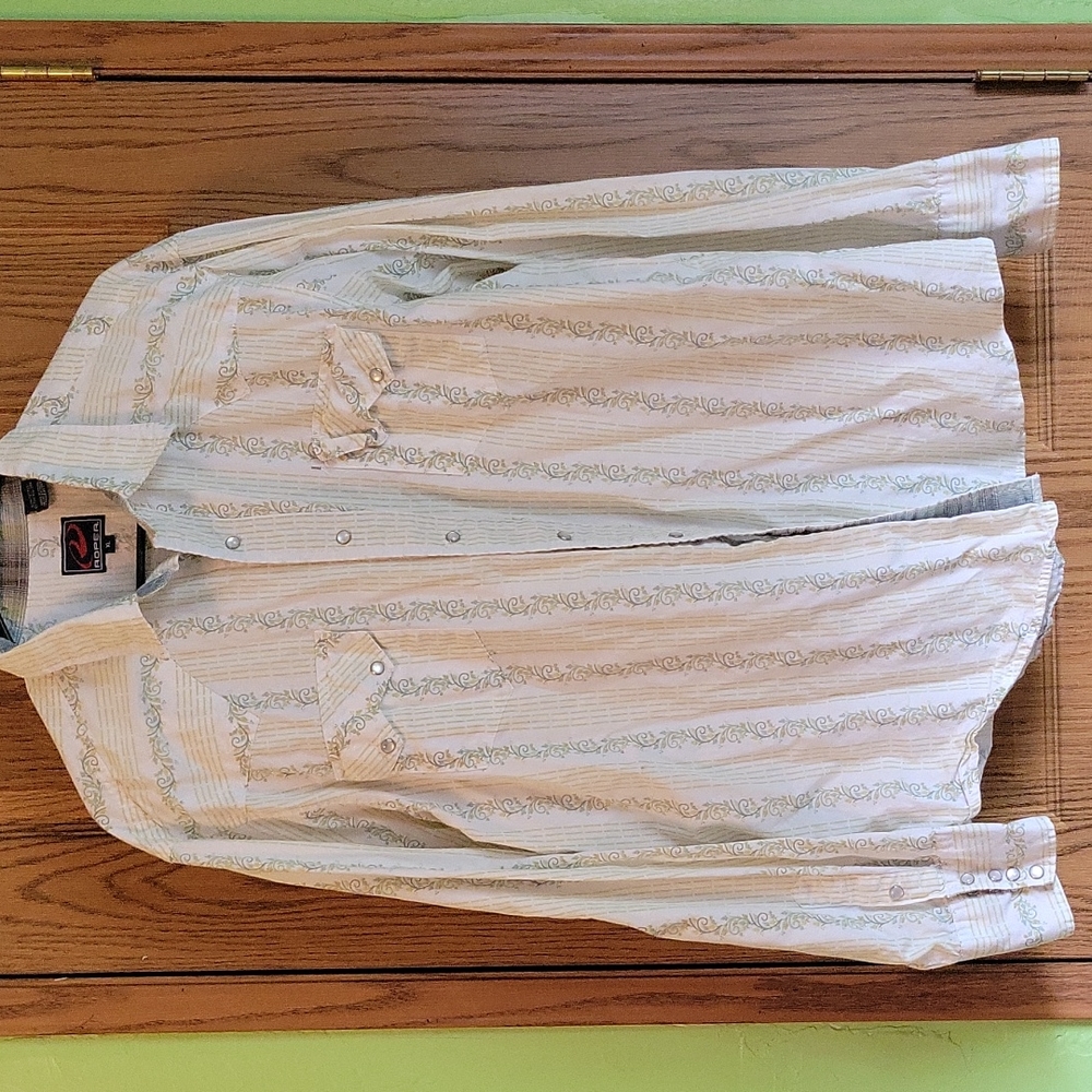 Men's Roper Pearl Snap Western Shirt